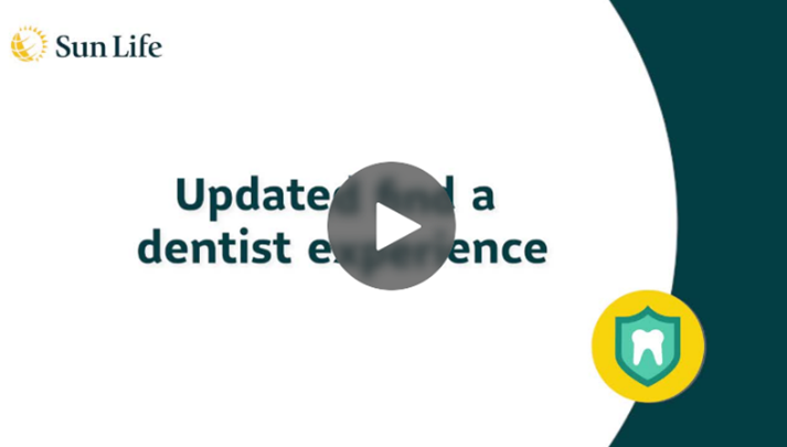 Click here for a video detailing the update to the find a dentist experience